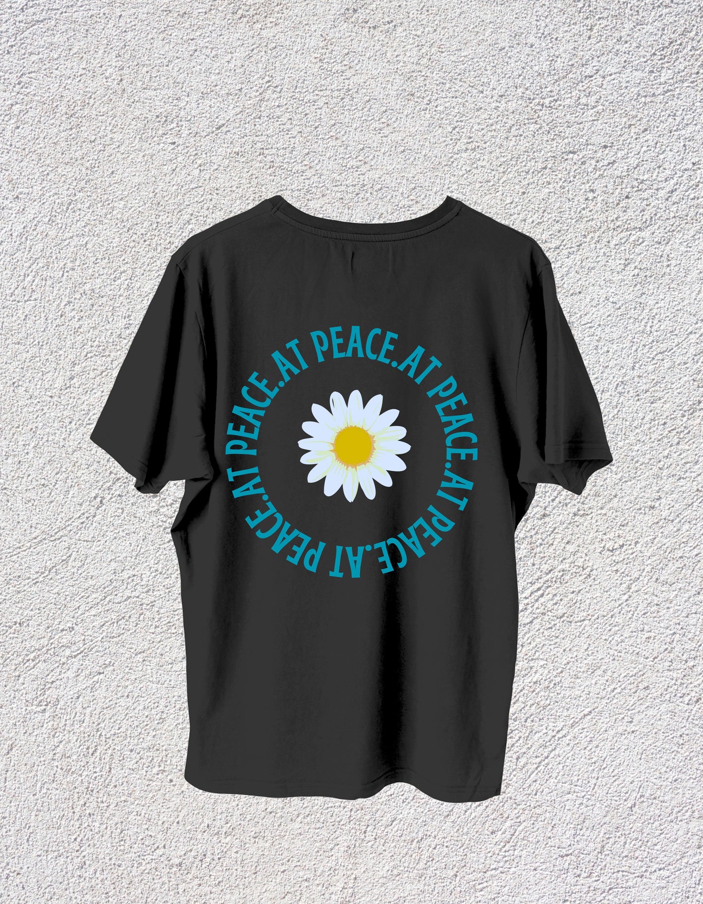 "AT PEACE" oversized t-shirt