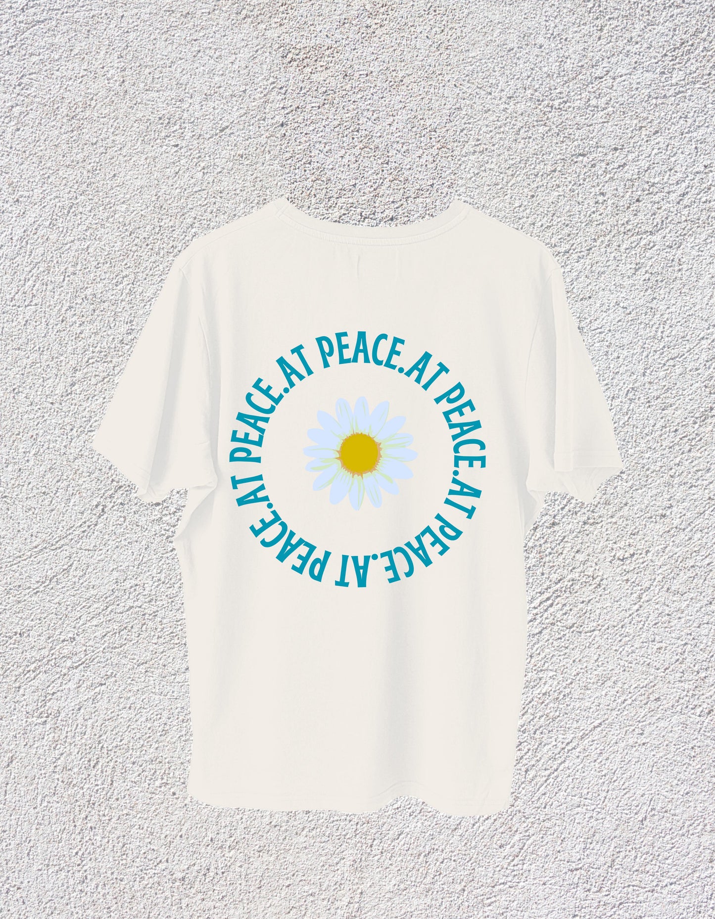 "AT PEACE" oversized t-shirt